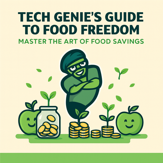 🌿 Tech Genie’s Guide to Food Freedom – Master the Art of Food Savings
